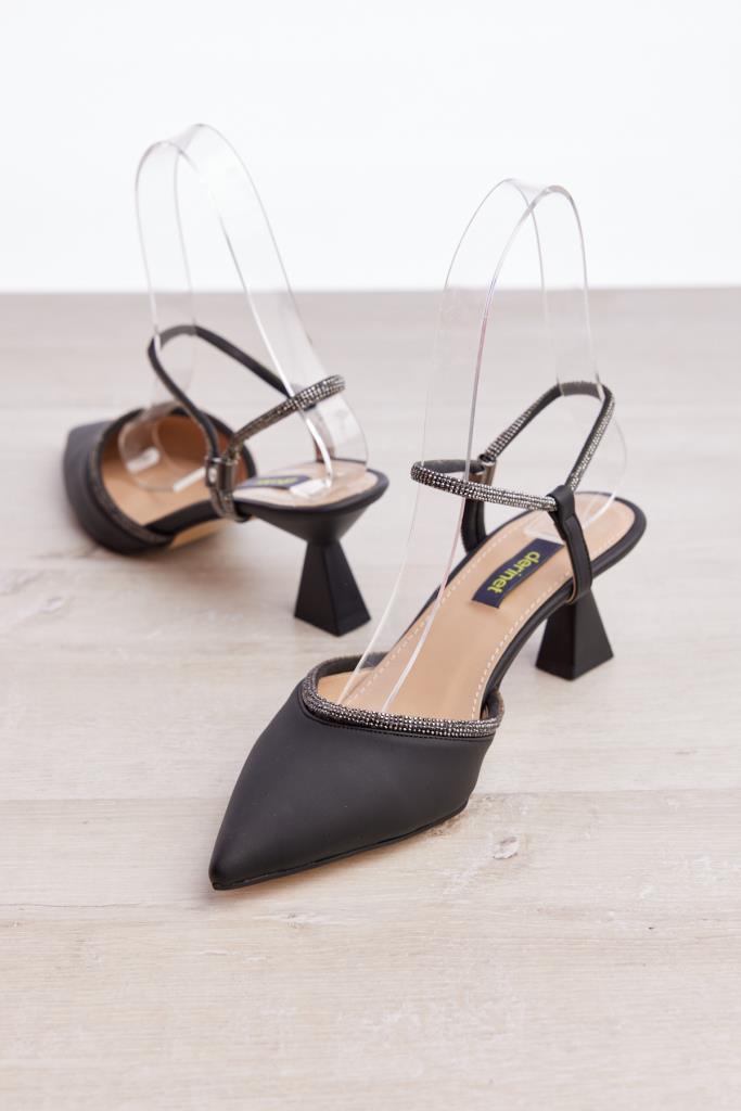 Women's Evening Shoes with Stone Accessories