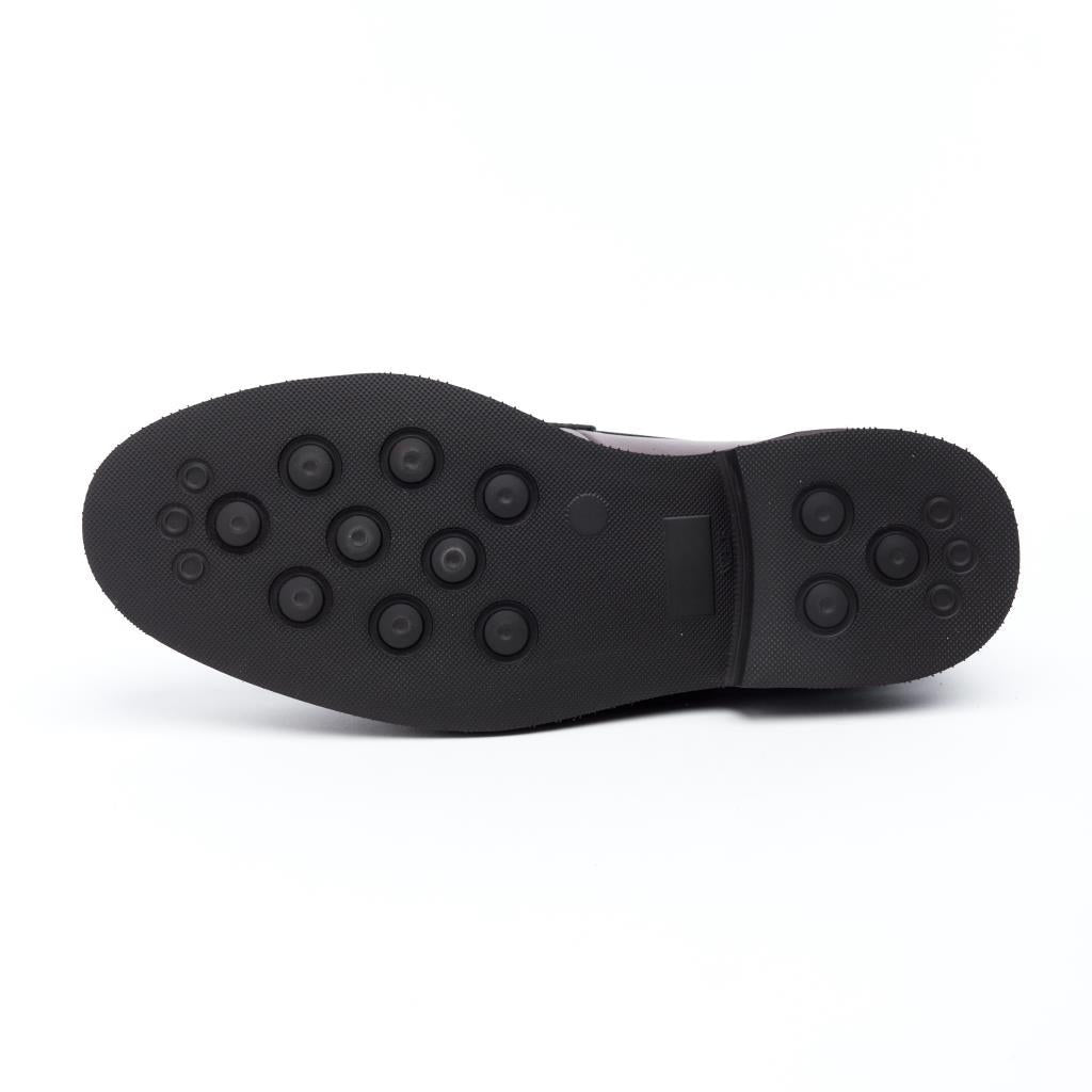 Genuine Leather Buckled Classic Men's Shoes