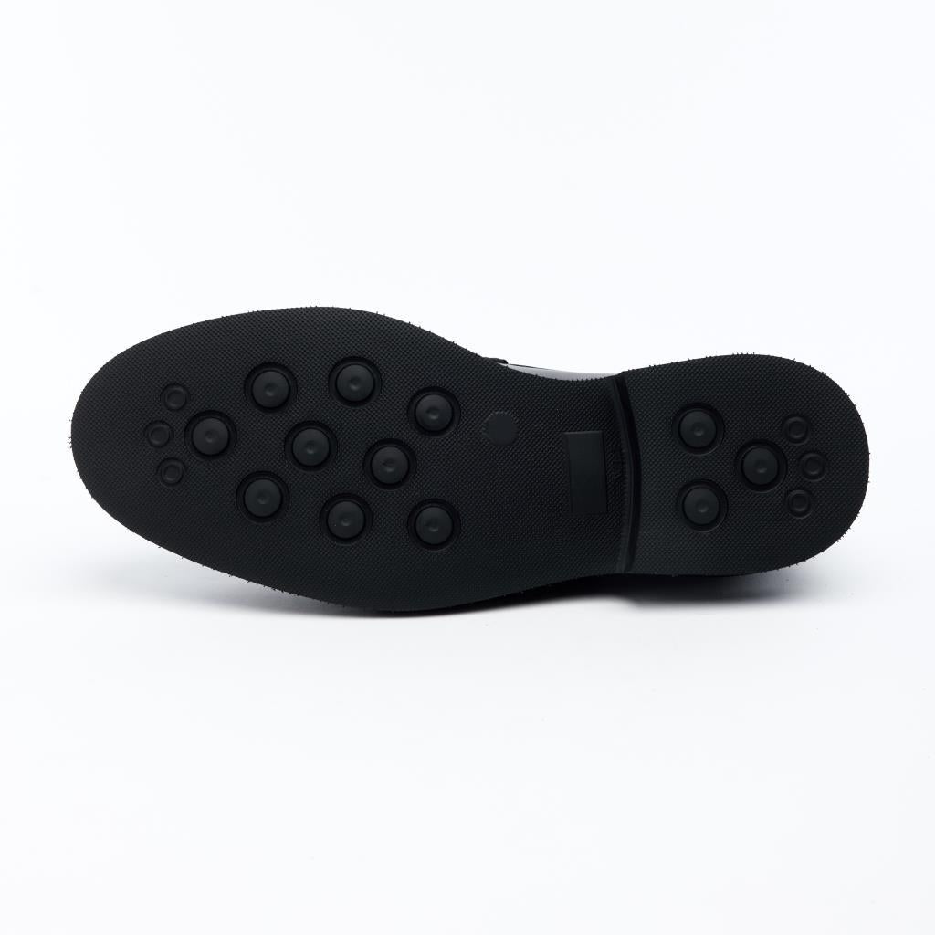 Genuine Leather Buckled Classic Men's Shoes