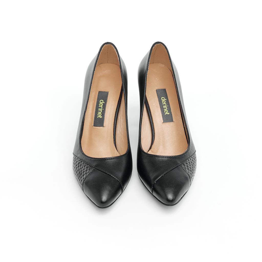 Genuine Leather Women's High Heel Shoes