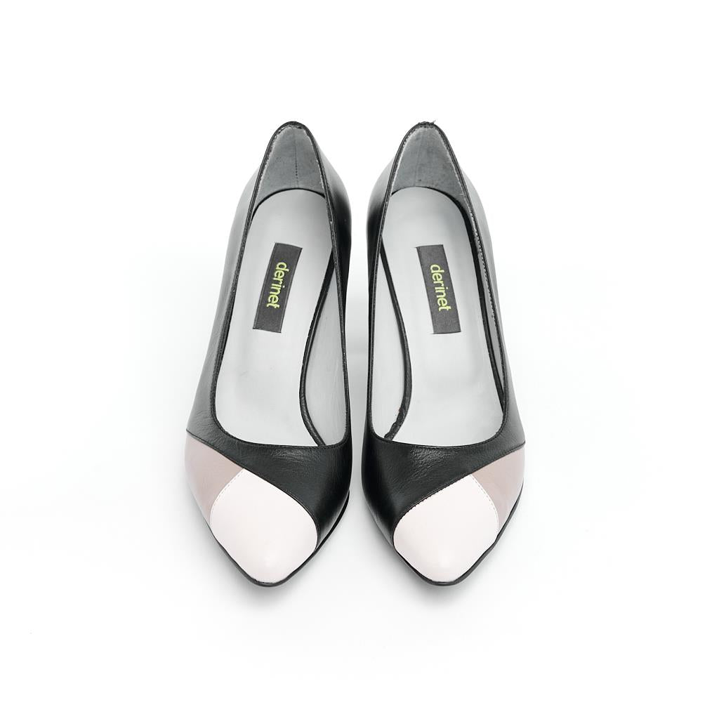 Genuine Leather Women's High Heel Shoes