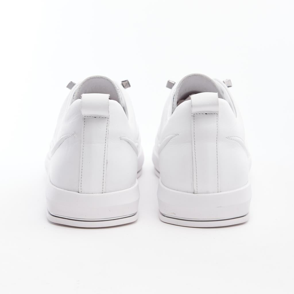 Hakiki Deri Lastik Bağcıklı Erkek Sneaker