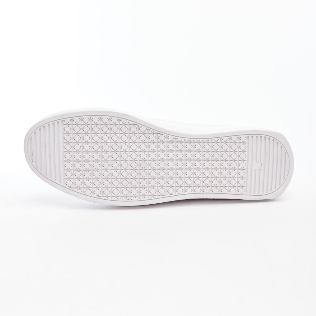 Hakiki Deri Lastik Bağcıklı Erkek Sneaker