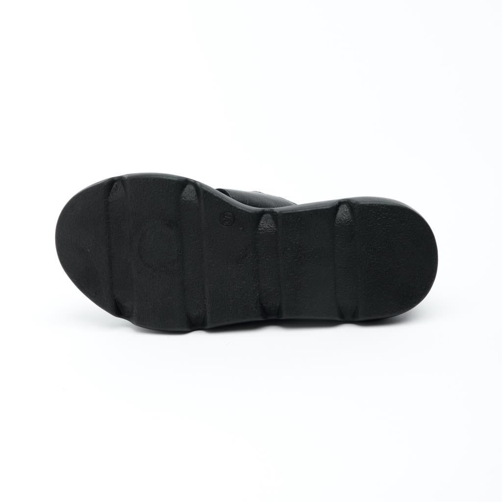 Genuine Leather Comfort Stoned Women's Slippers 
