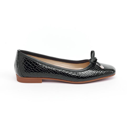 Genuine Leather Bowknot Women's Ballerinas 