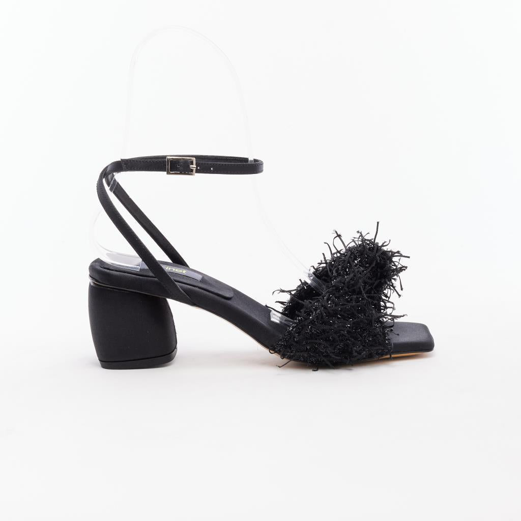 Women's Evening Shoes with Ankle Straps 