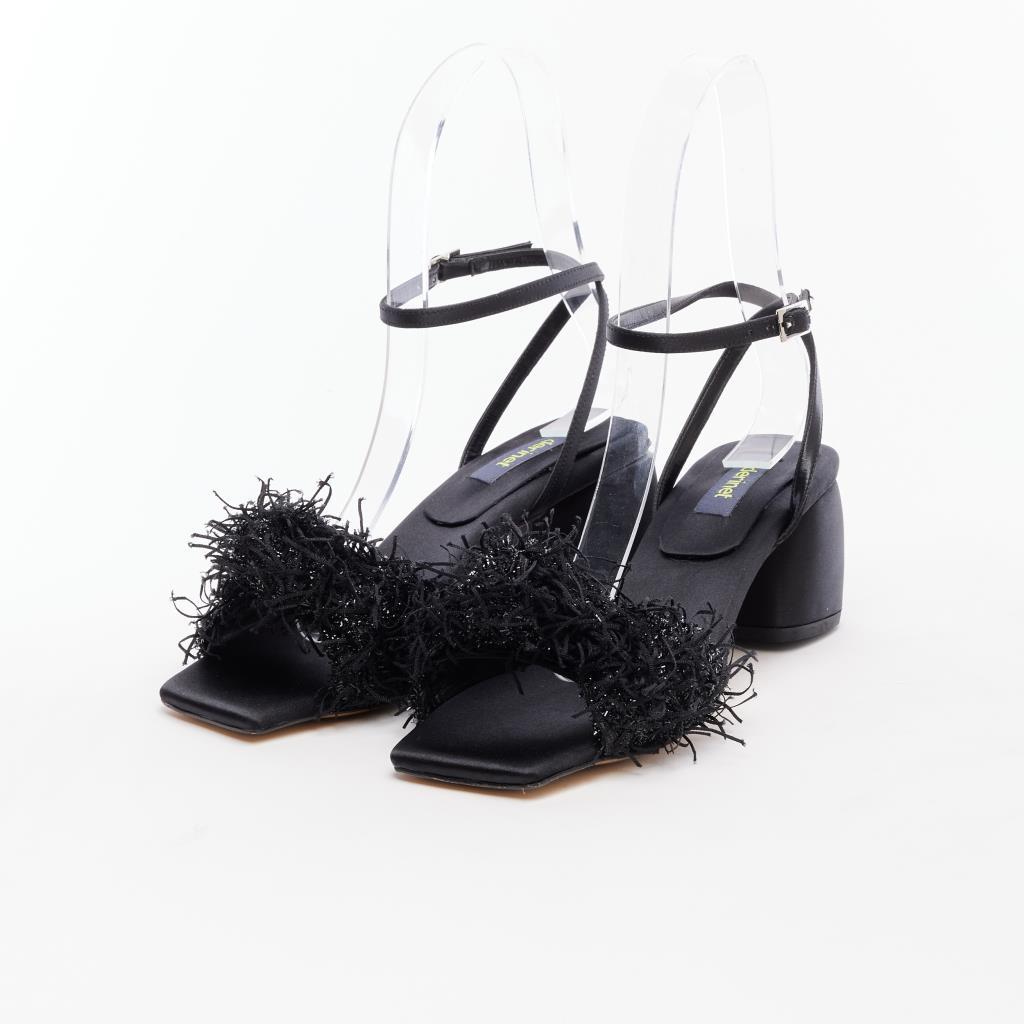 Women's Evening Shoes with Ankle Straps 