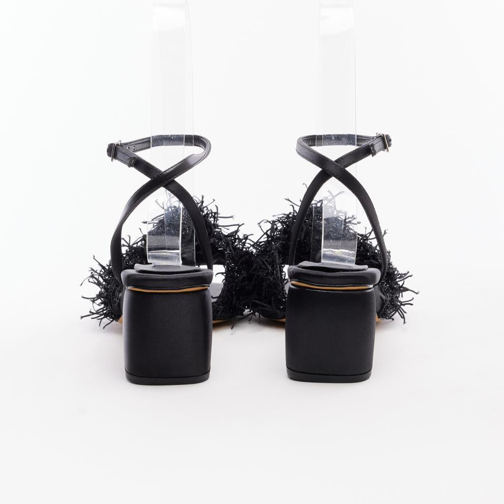 Women's Evening Shoes with Ankle Straps 