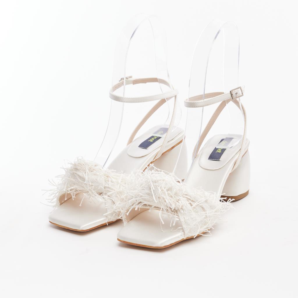 Women's Evening Shoes with Ankle Straps 