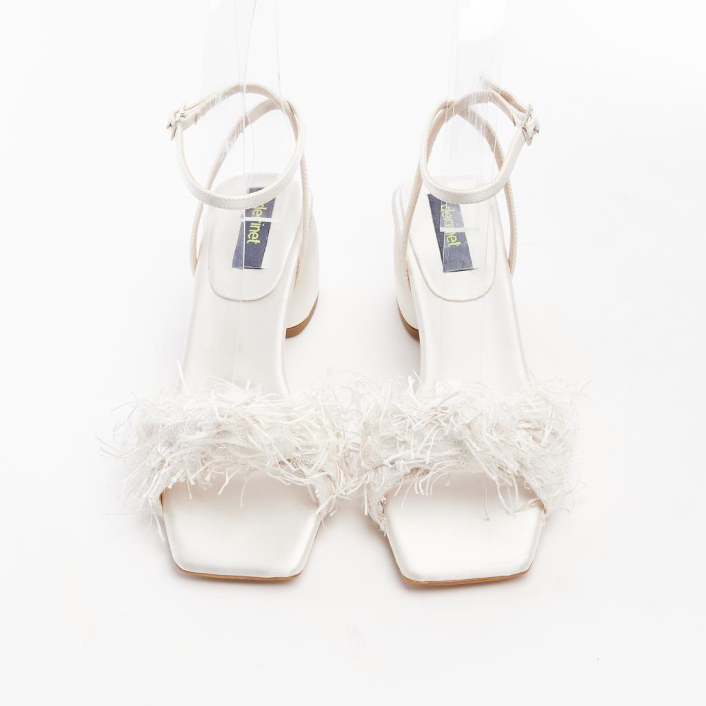Women's Evening Shoes with Ankle Straps 