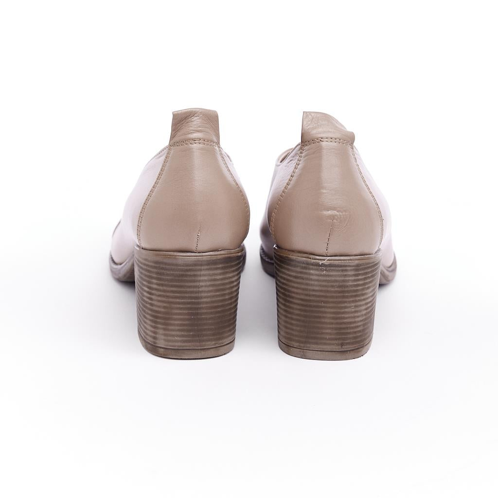 Casual Genuine Leather Women's High Heel Shoes