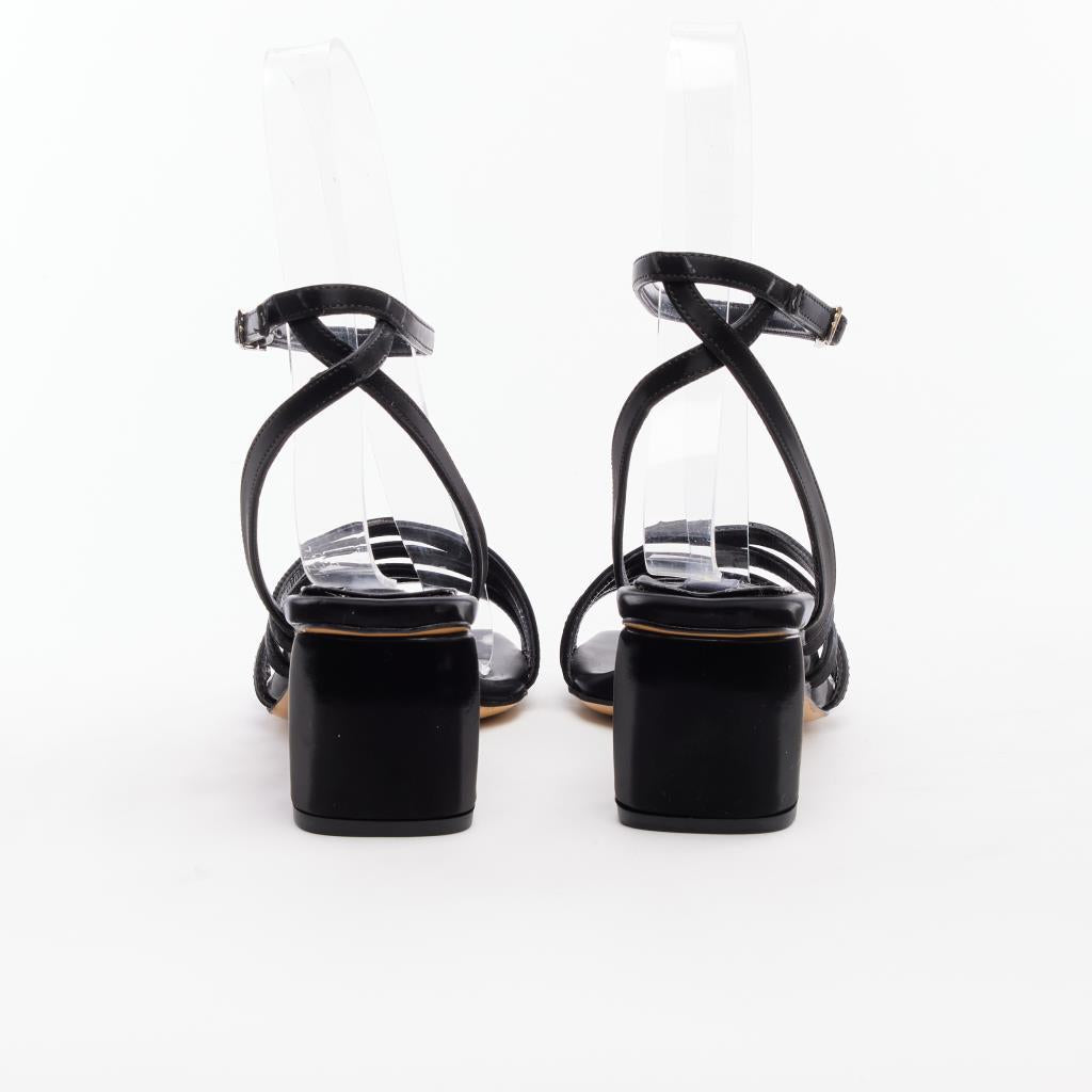 Women's Evening Shoes with Ankle Straps 