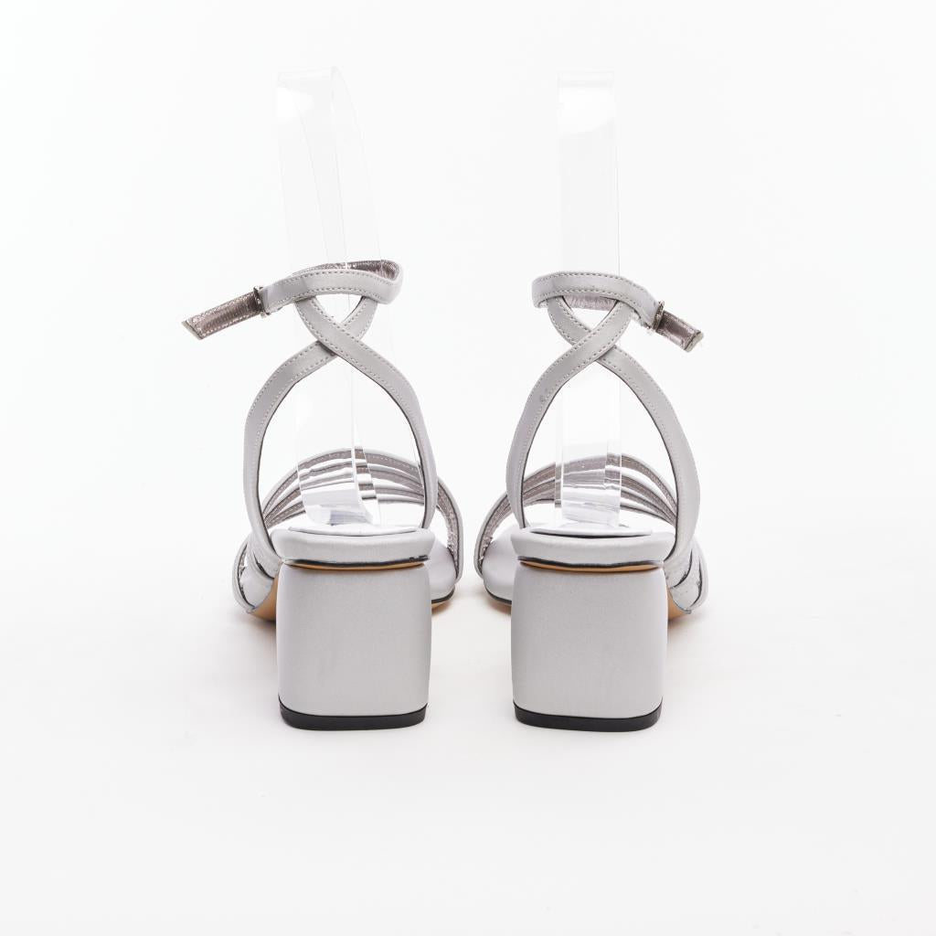 Women's Evening Shoes with Ankle Straps 
