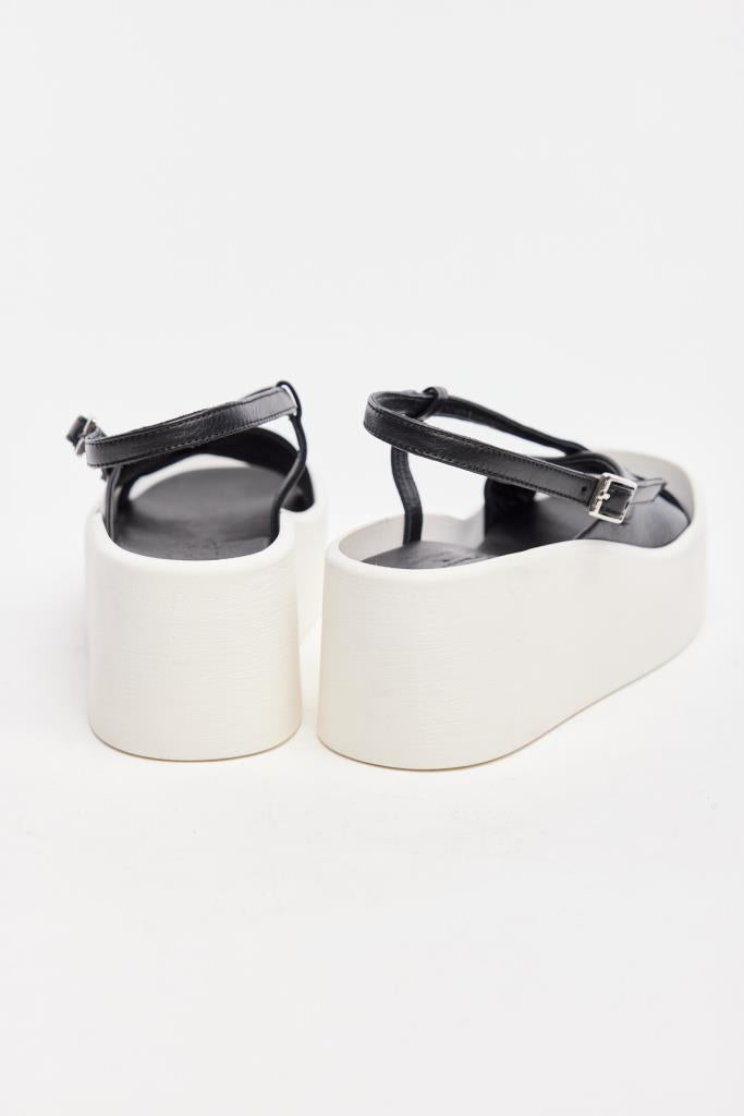 Wedge Sole Genuine Leather Women's Sandals
