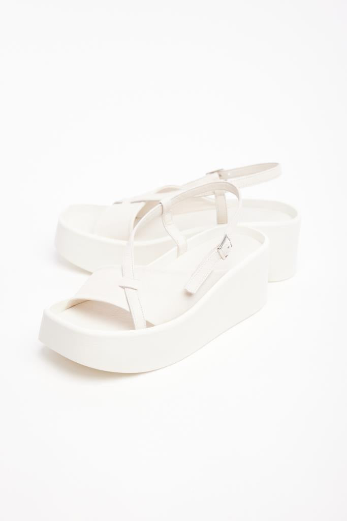 Wedge Sole Genuine Leather Women's Sandals