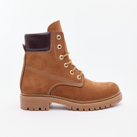 Genuine Suede Leather Women's Boots