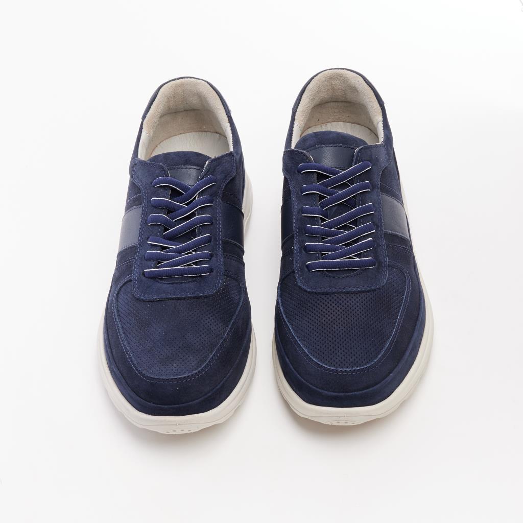 Genuine Leather Lace-Up Casual Men's Shoes 