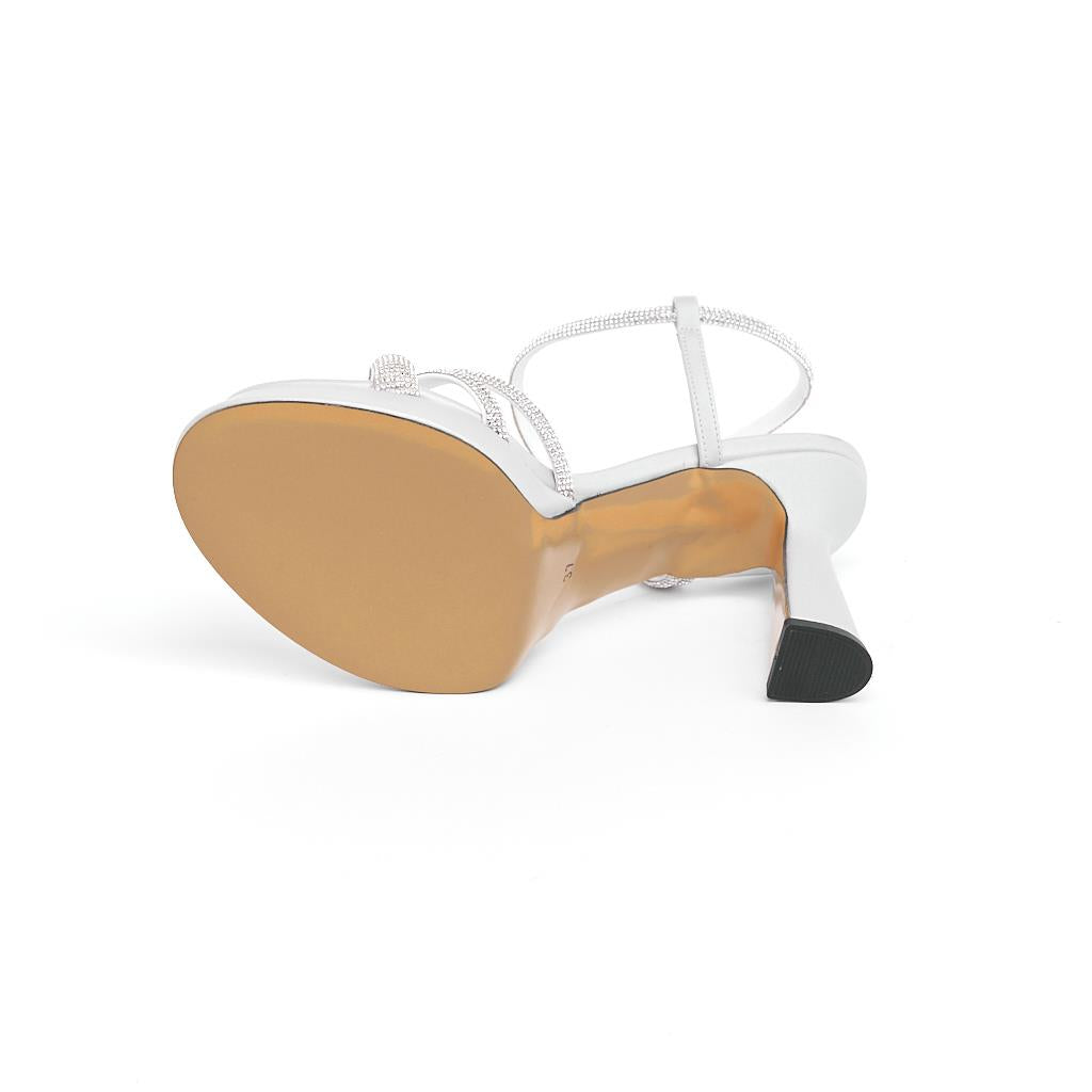 Women's Platform Heeled Shoes with Stones