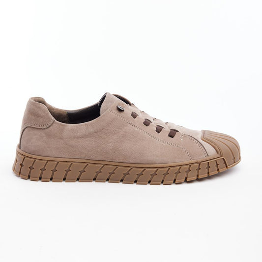 Genuine Leather Comfort Sole Men's Sneakers