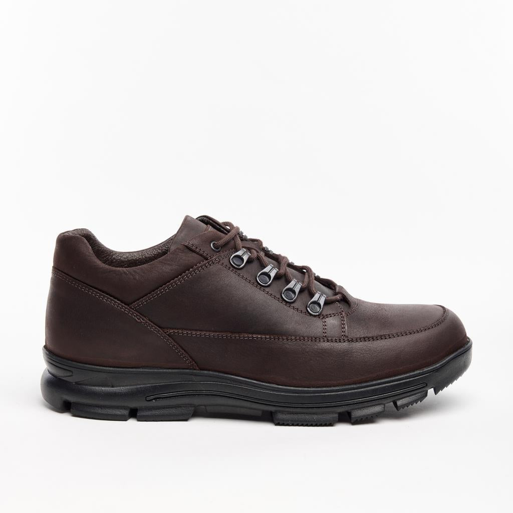 Lace-Up Genuine Leather Nubuck Men's Casual Shoes
