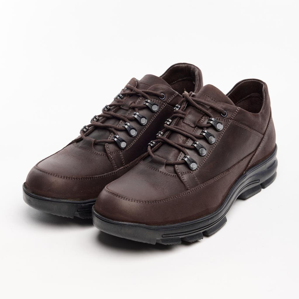 Lace-Up Genuine Leather Nubuck Men's Casual Shoes