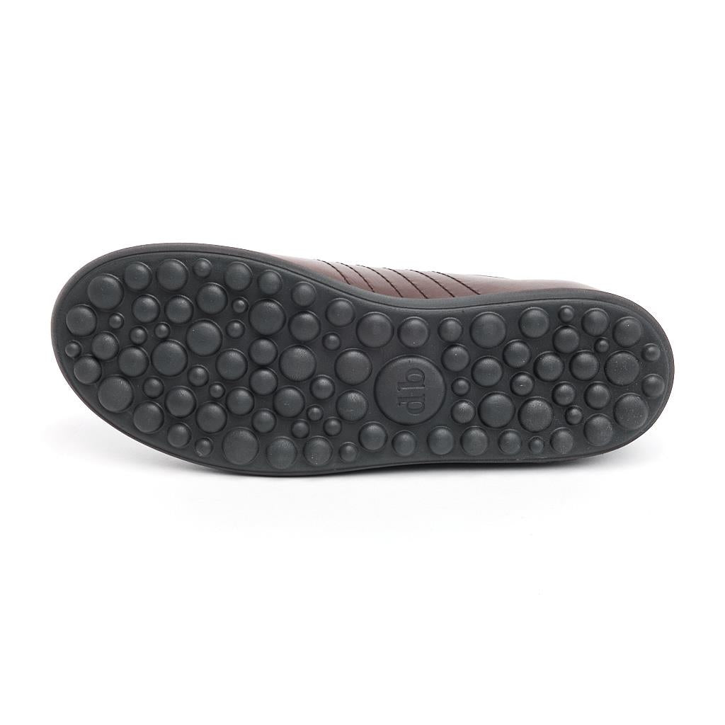 Lace-Up Genuine Leather Men's Sneakers 