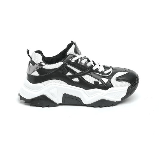 Lace Up High Heel Women's Sneakers