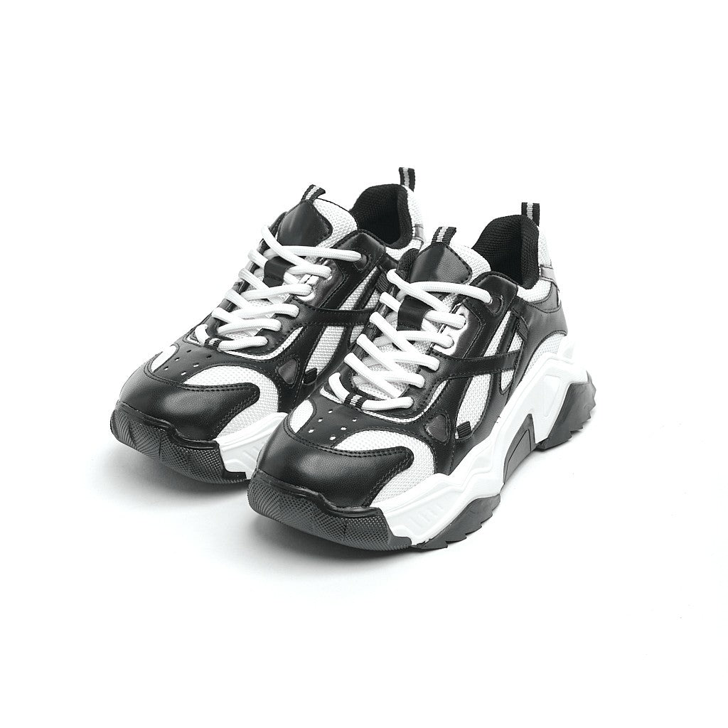 Bağcıklı Yüksek Taban Kadın Sneaker