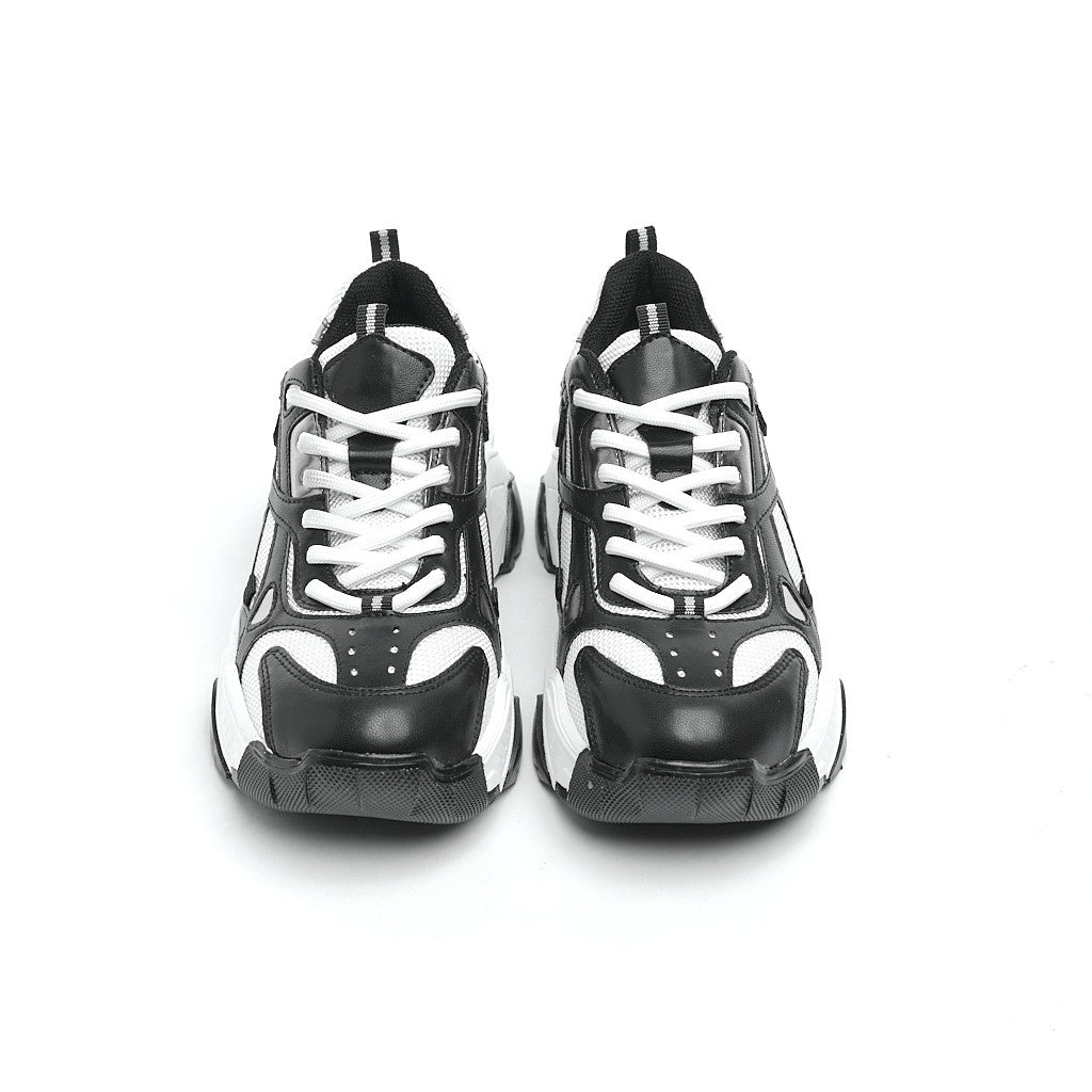 Bağcıklı Yüksek Taban Kadın Sneaker