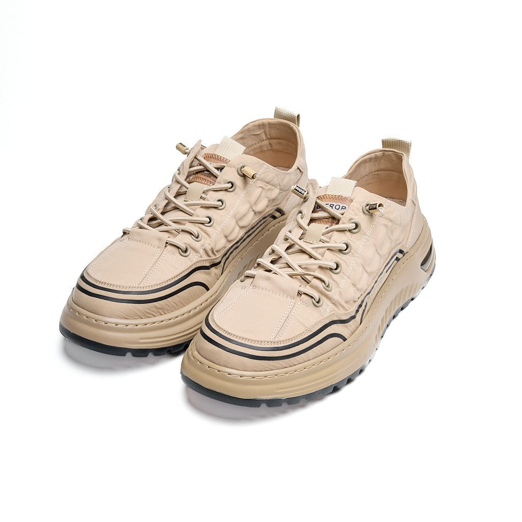 Lastik Bağcıklı Erkek Sneaker