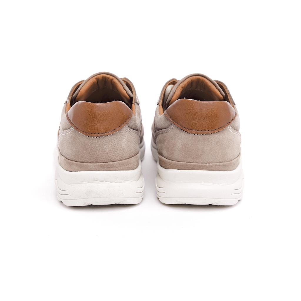 Genuine Leather Lace-Up Casual Men's Shoes 