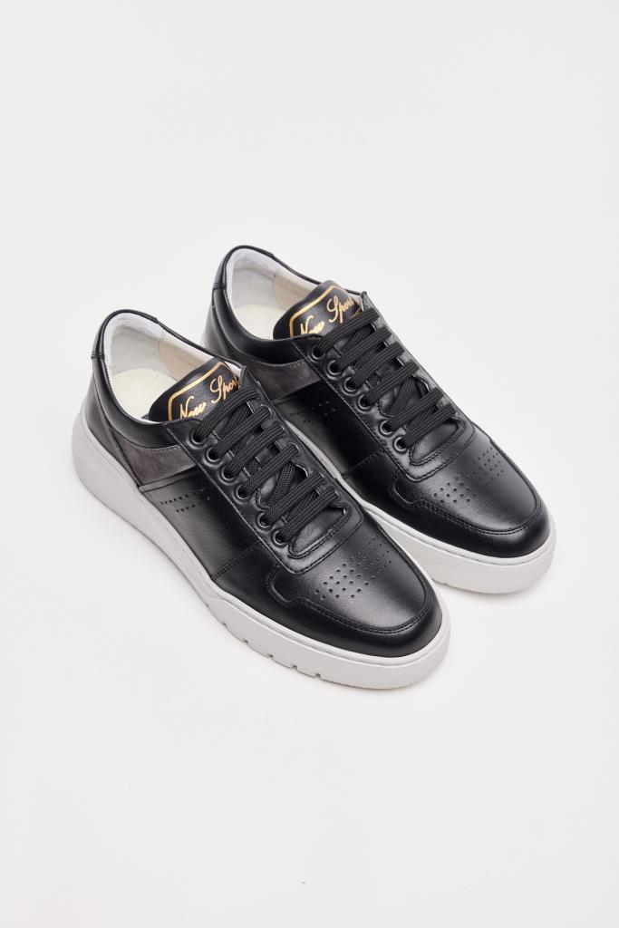Genuine Leather Comfort Men's Sneakers