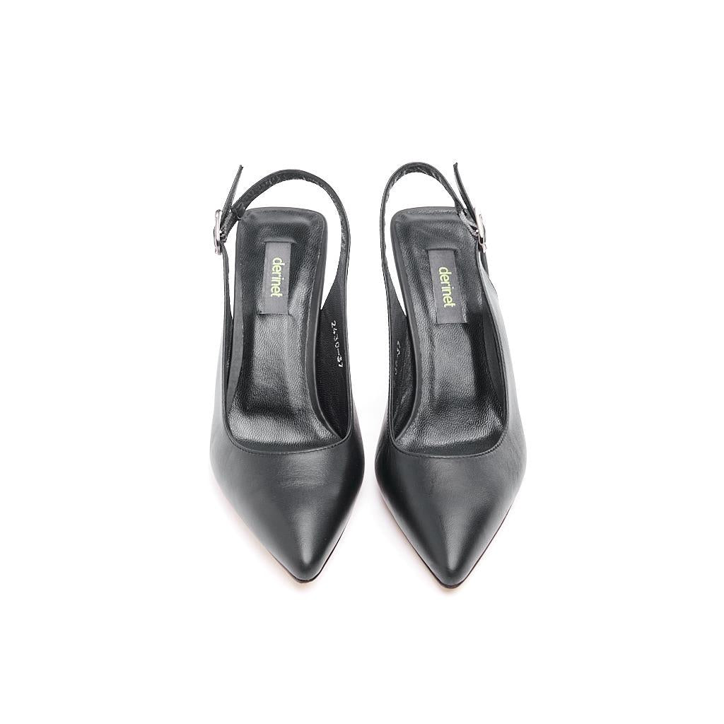 Genuine Leather Women's Patent Leather High Heel Shoes