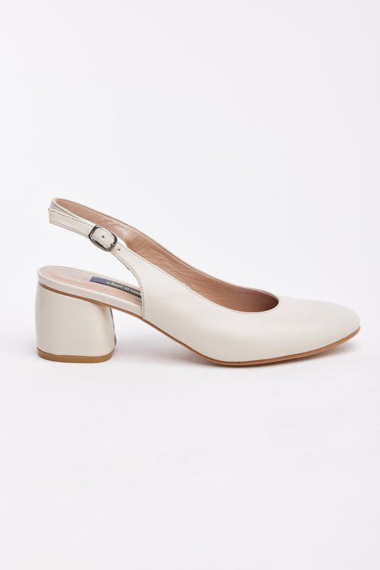 Genuine Leather Women's High Heel Shoes