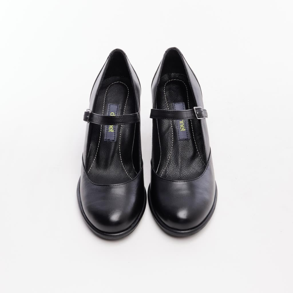 Genuine Leather Women's High Heel Shoes 