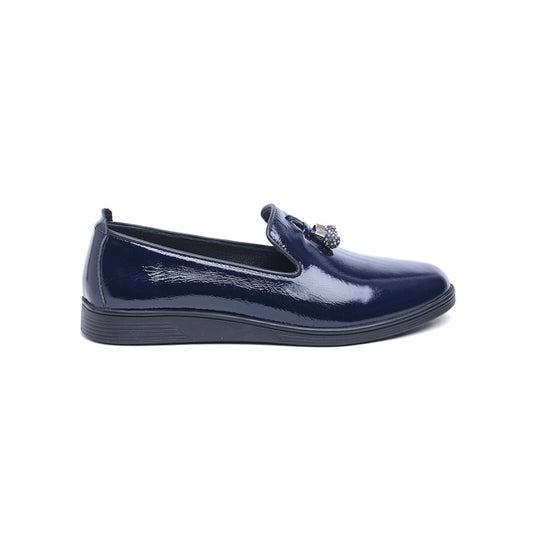 Women's Genuine Leather Accessory Ballerinas
