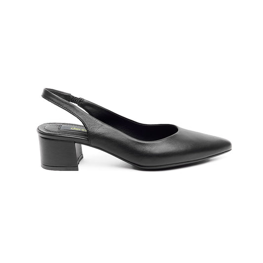 Low Heel Genuine Leather Women's High Heel Shoes