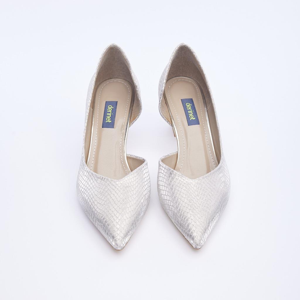Low Heel Satin Women's Stiletto