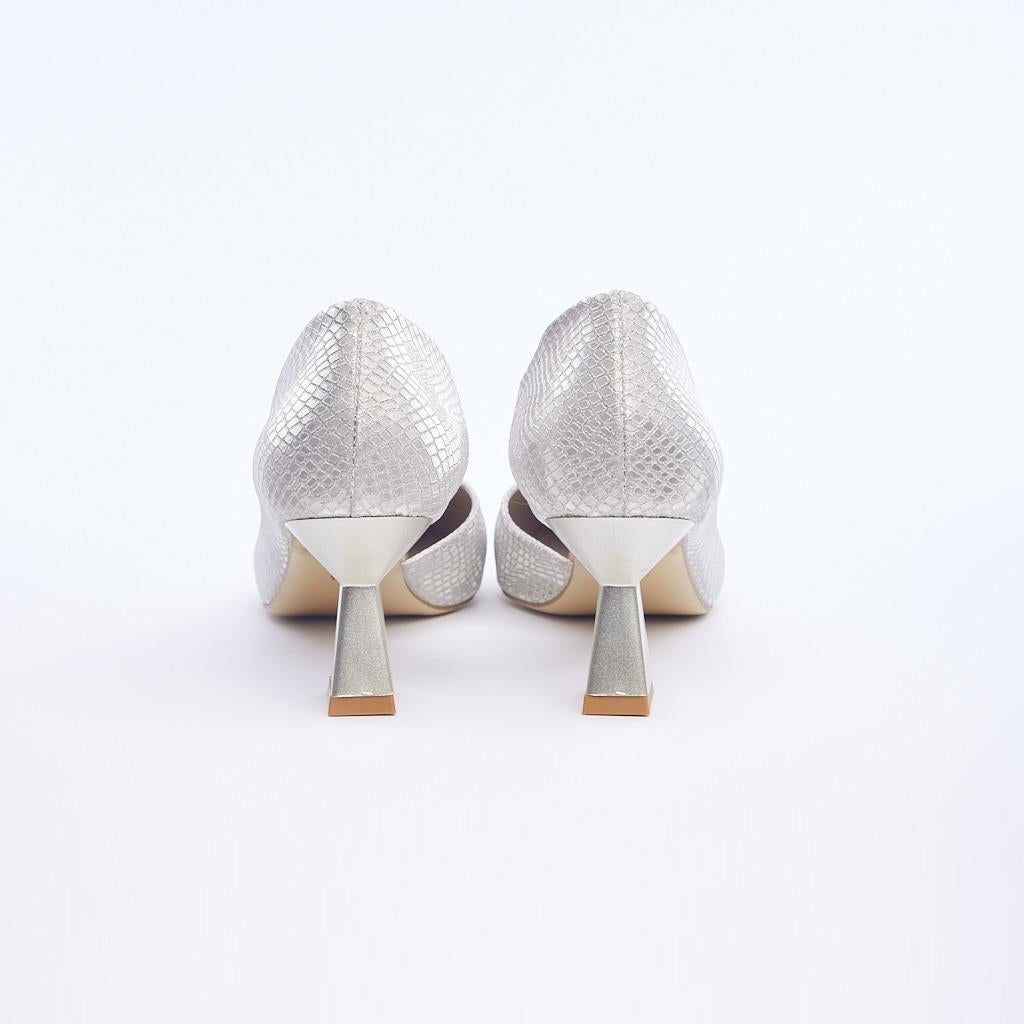 Low Heel Satin Women's Stiletto