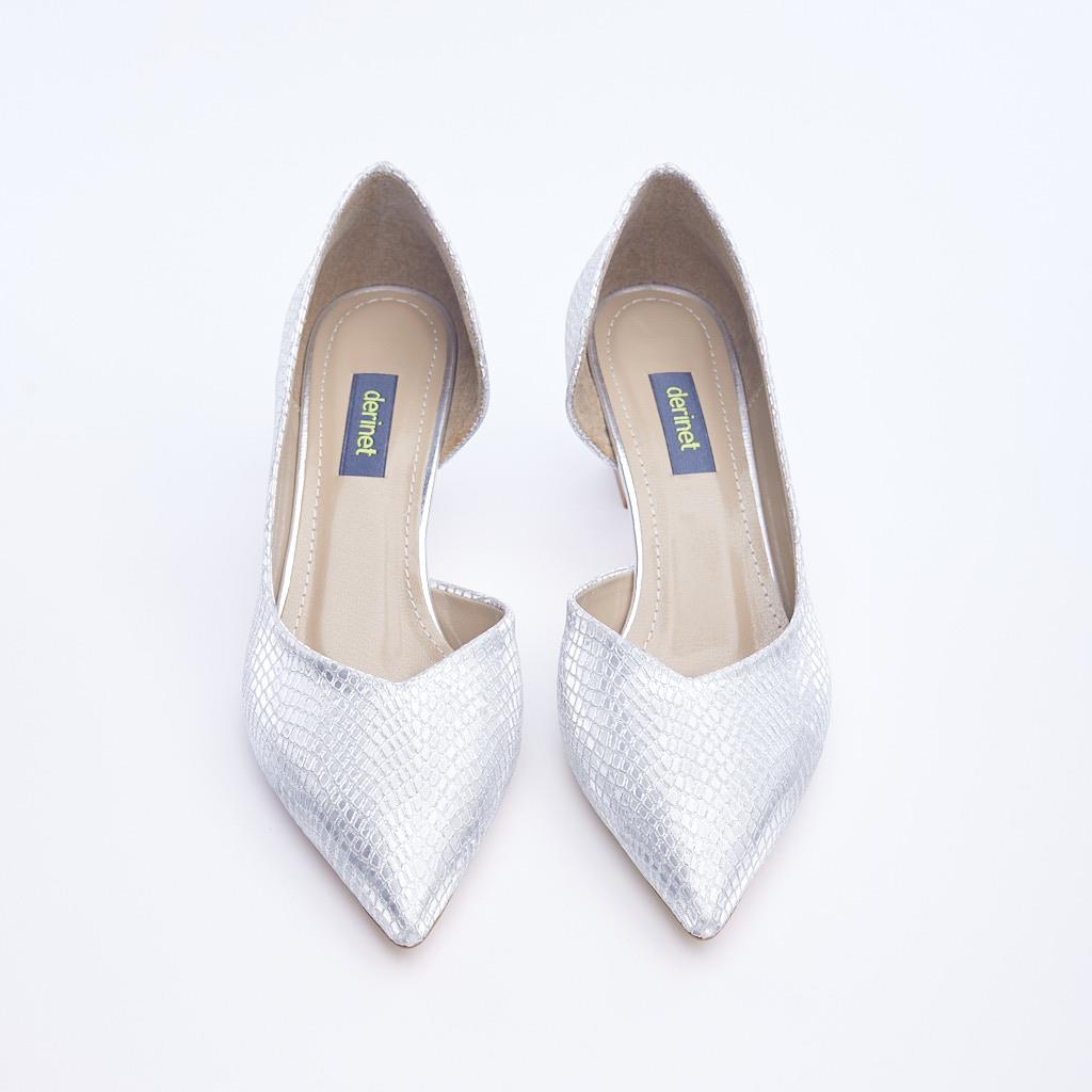 Low Heel Satin Women's Stiletto