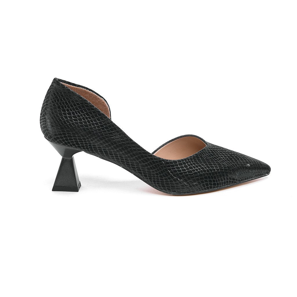 Low Heel Satin Women's Stiletto