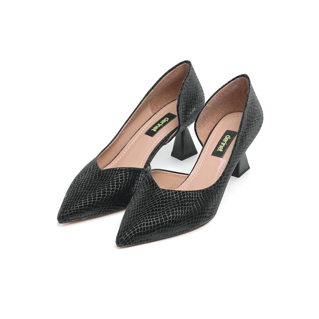 Low Heel Satin Women's Stiletto