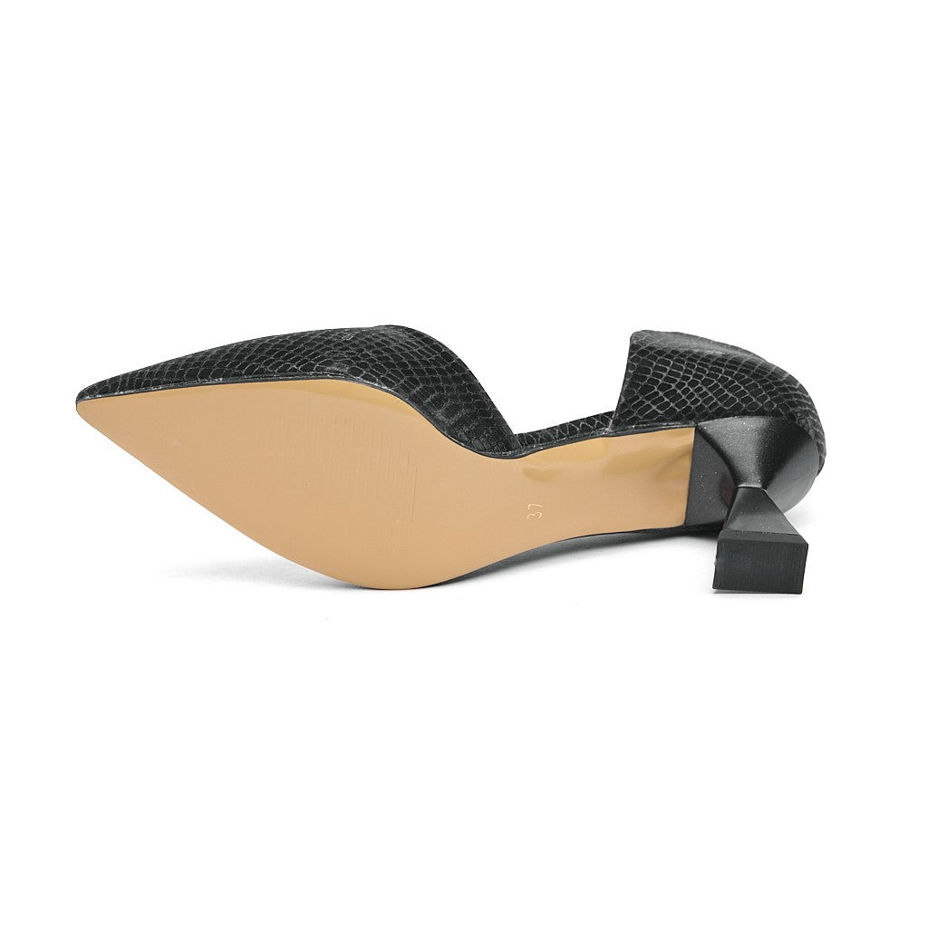 Low Heel Satin Women's Stiletto