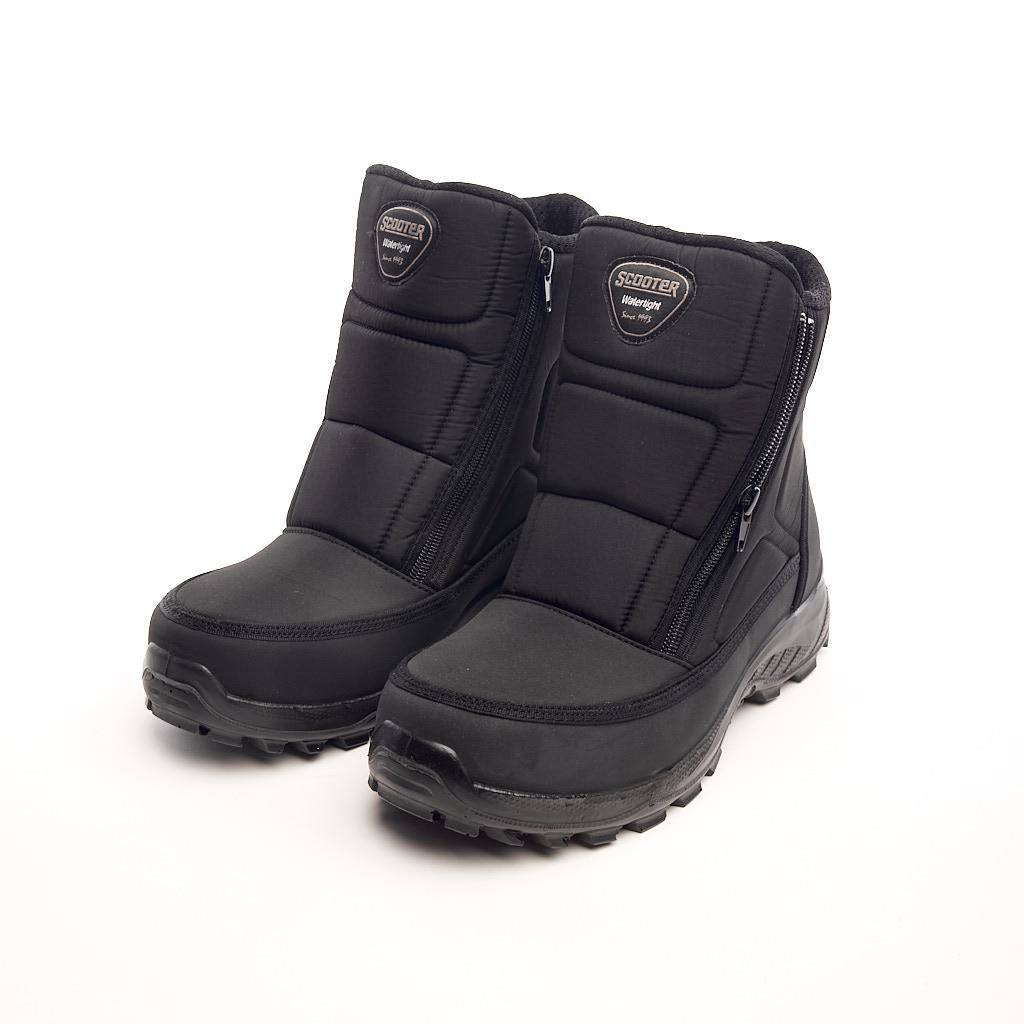 Scooter Waterproof Zippered Men's Boots