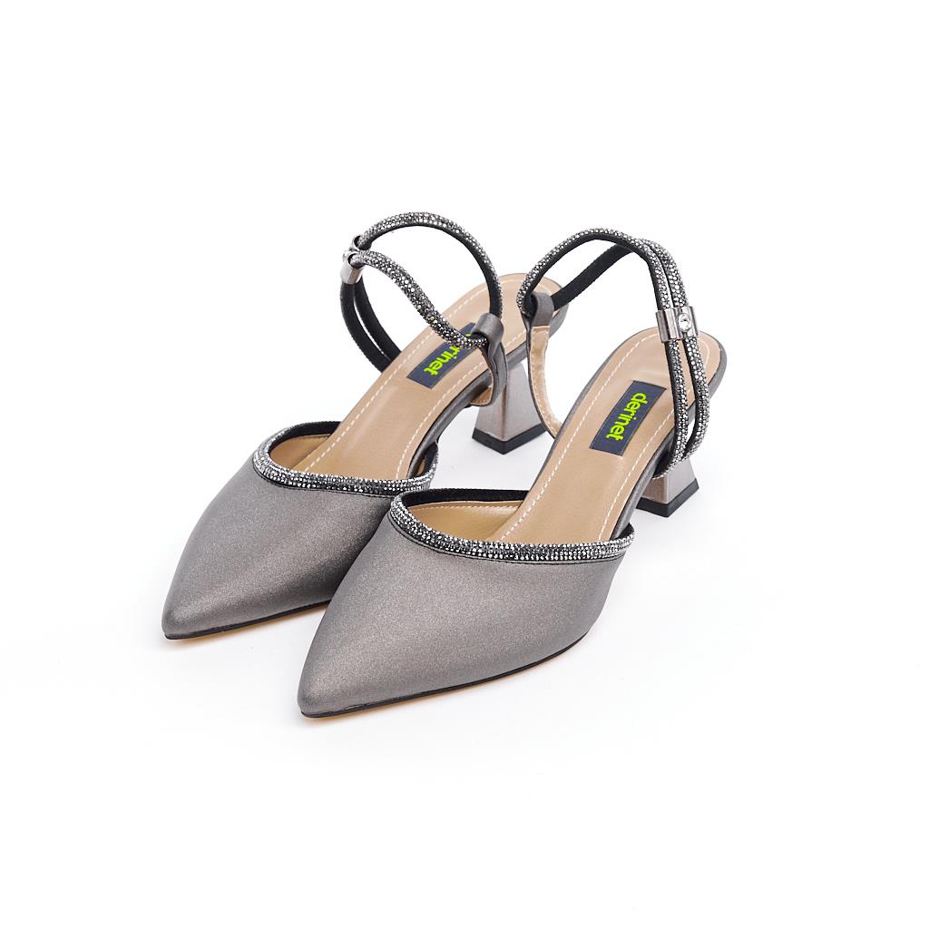 Women's Evening Shoes with Stone Accessories