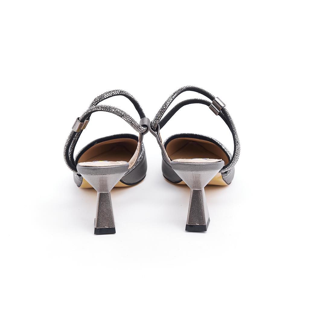 Women's Evening Shoes with Stone Accessories