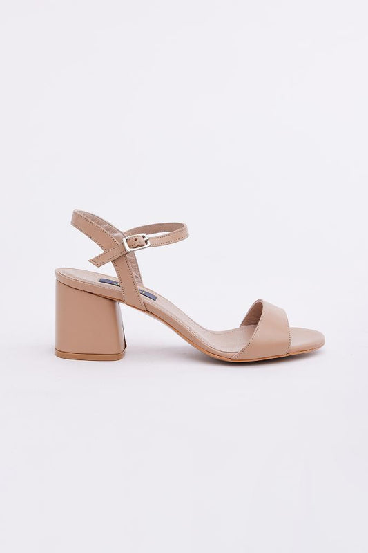 Genuine Leather Women's High Heel Evening Shoes