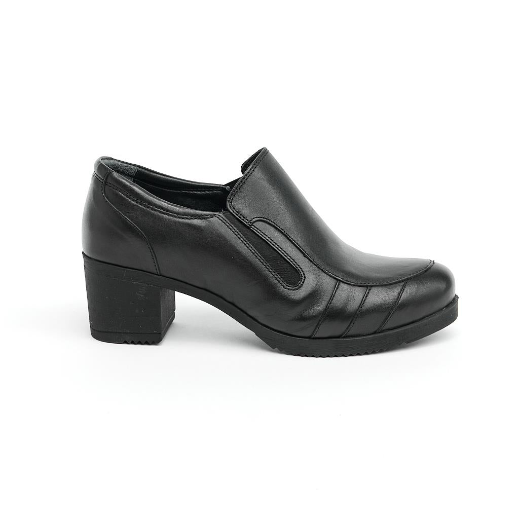 Women's Genuine Leather High Heel Casual Shoes 