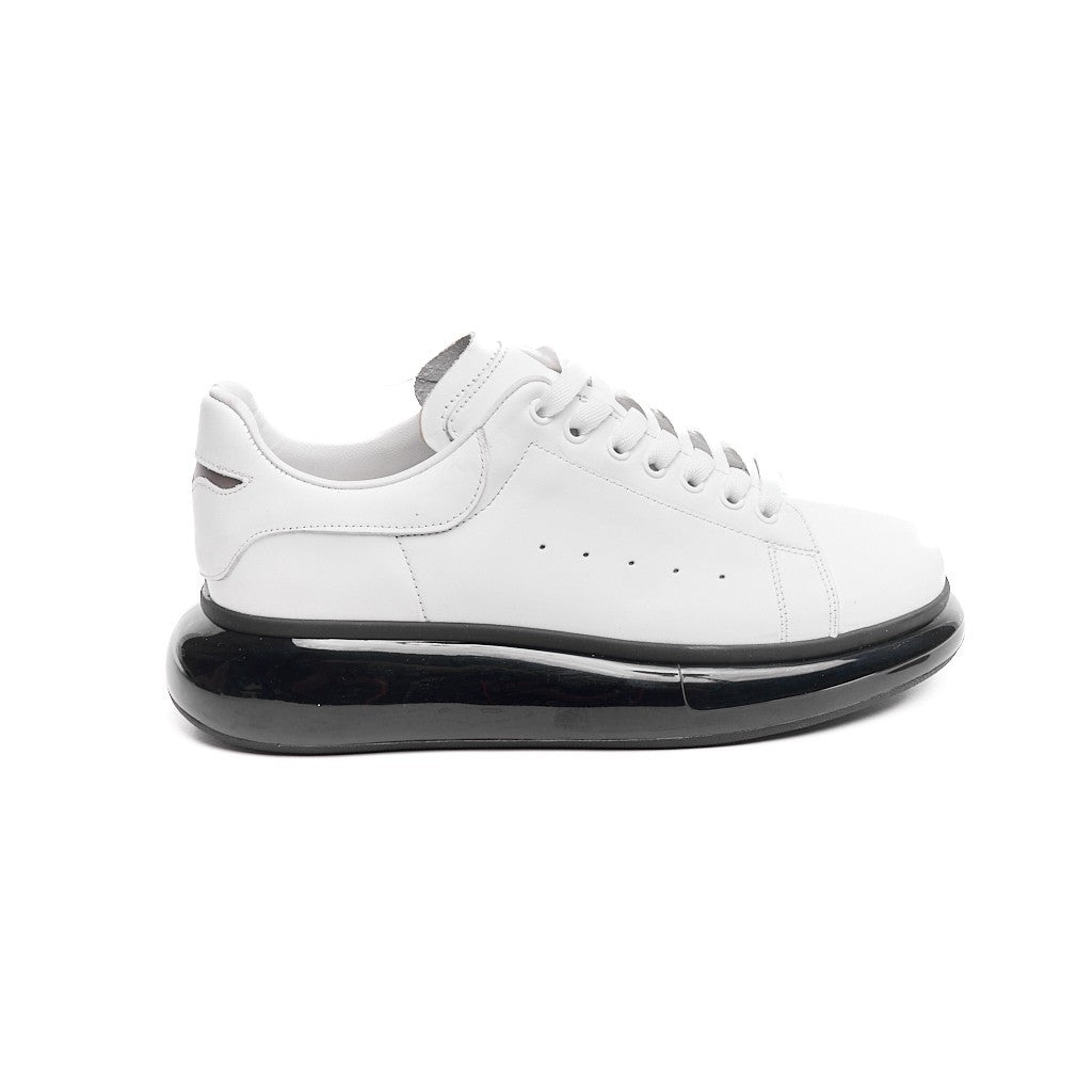 Yüksek Taban Hakiki Deri Erkek Sneaker