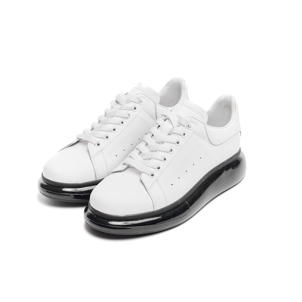 Yüksek Taban Hakiki Deri Erkek Sneaker